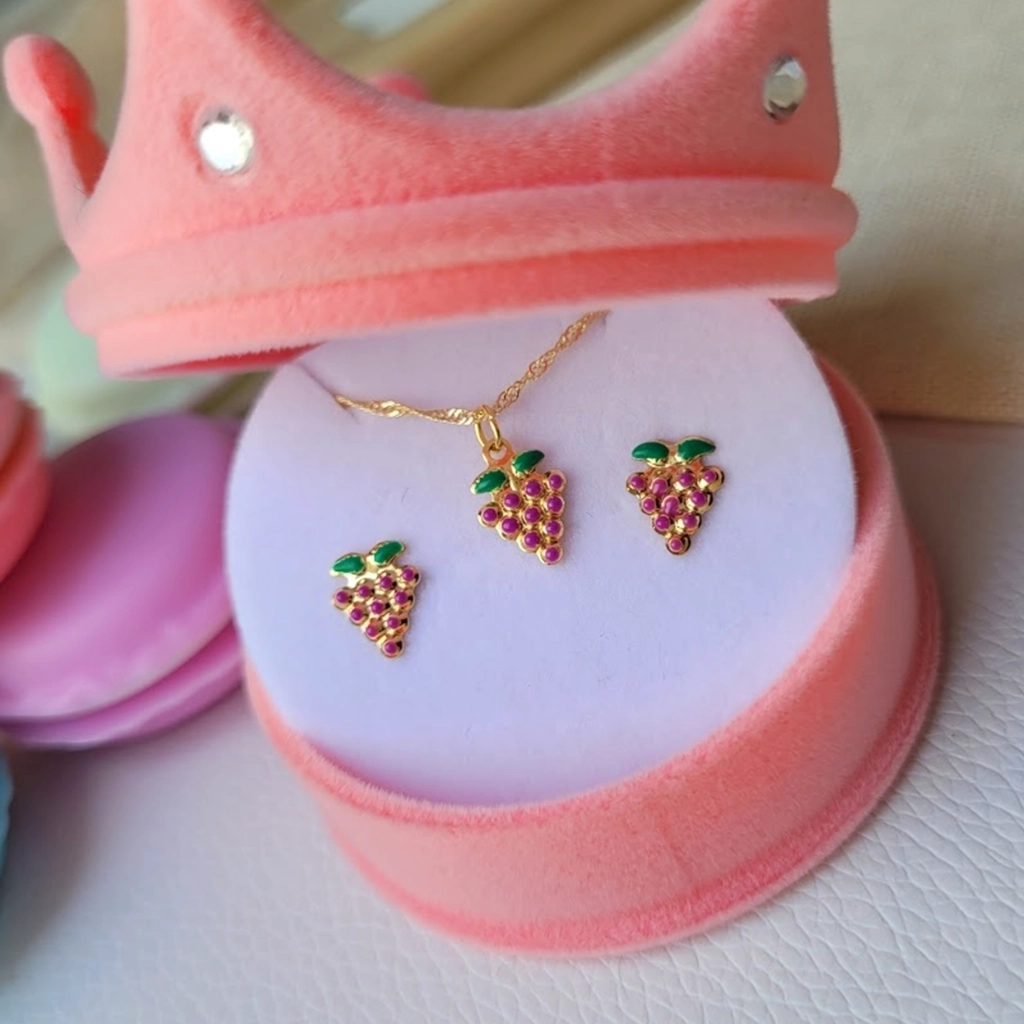Conjunto Infantil de Uva