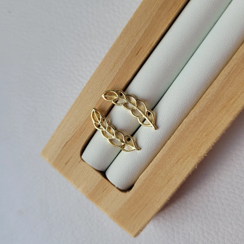 Ear Cuff Folhas