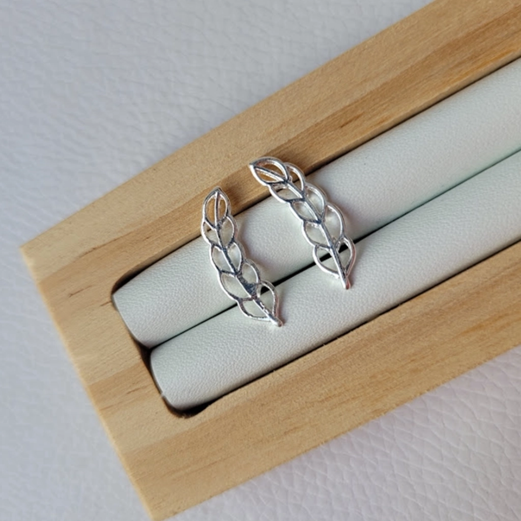 Ear Cuff Folhas