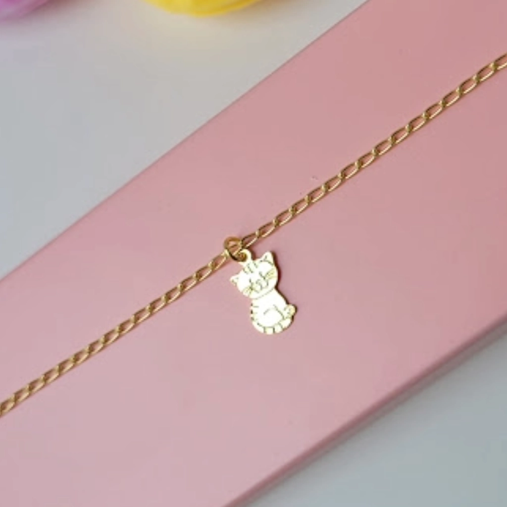 Pulseira Infantil Gatinho
